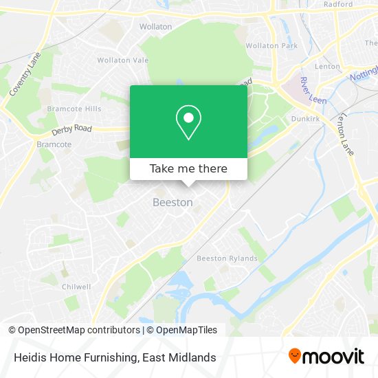 Heidis Home Furnishing map