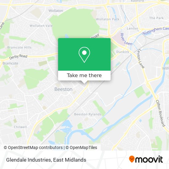 Glendale Industries map