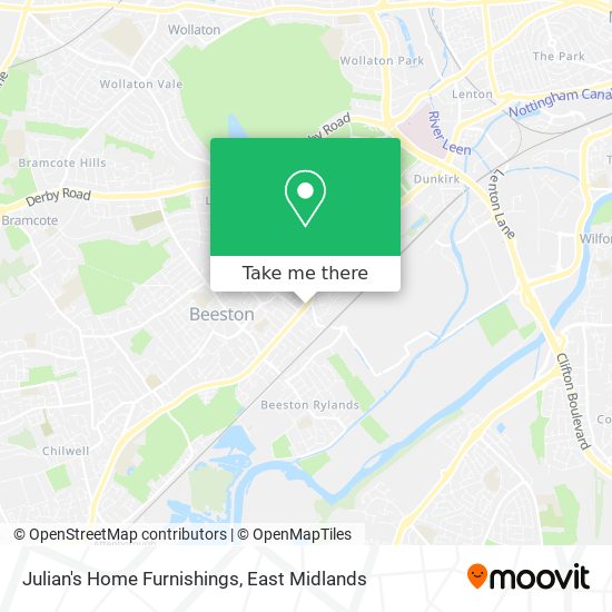 Julian's Home Furnishings map