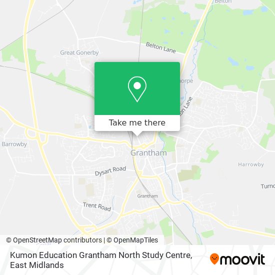 Kumon Education Grantham North Study Centre map