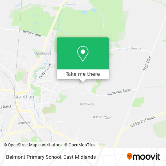 Belmont Primary School map