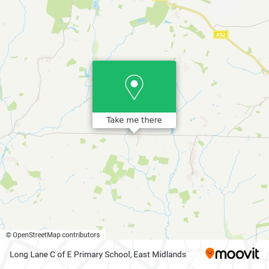 Long Lane C of E Primary School map