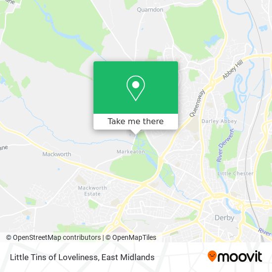 Little Tins of Loveliness map