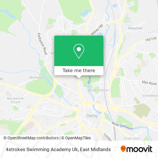 4strokes Swimming Academy Uk map