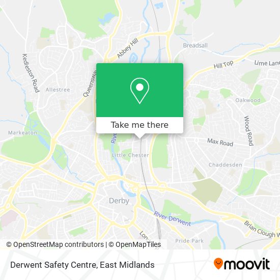 Derwent Safety Centre map