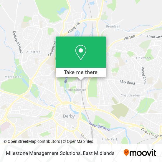 Milestone Management Solutions map
