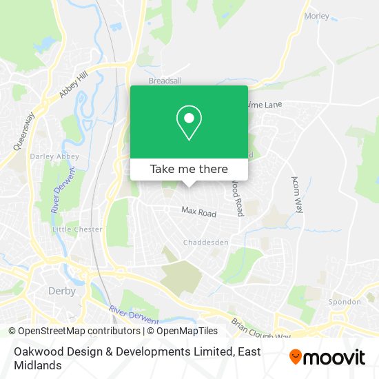 Oakwood Design & Developments Limited map