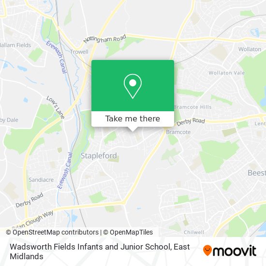 Wadsworth Fields Infants and Junior School map