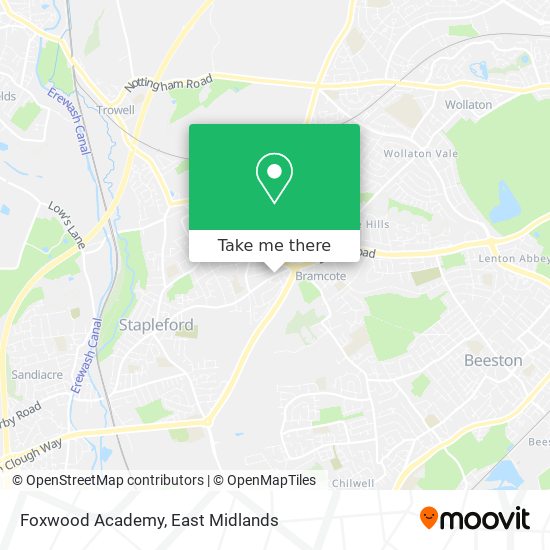 Foxwood Academy map