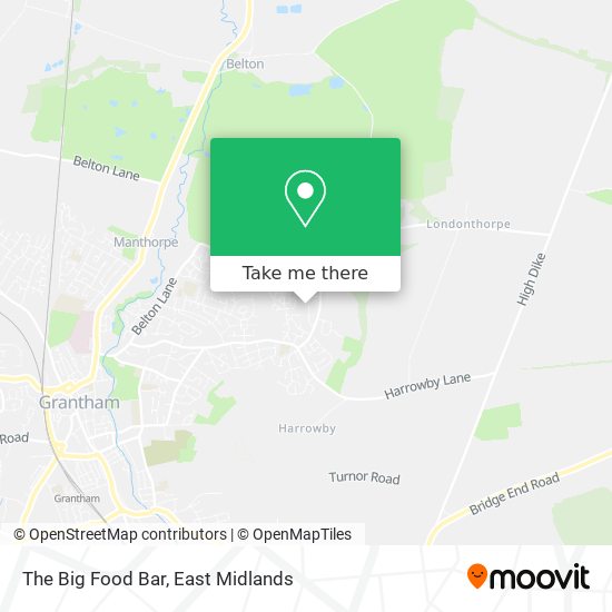 The Big Food Bar map