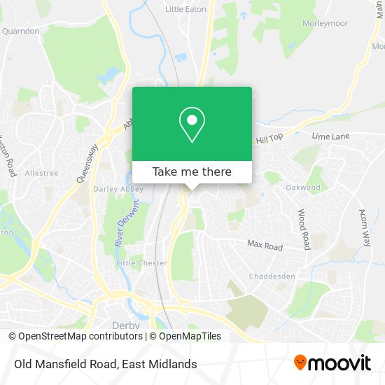 Old Mansfield Road map