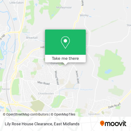 Lily Rose House Clearance map