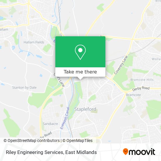Riley Engineering Services map