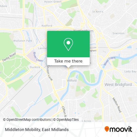 Middleton Mobility map