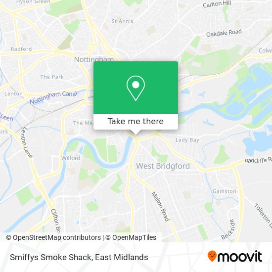 Smiffys Smoke Shack map