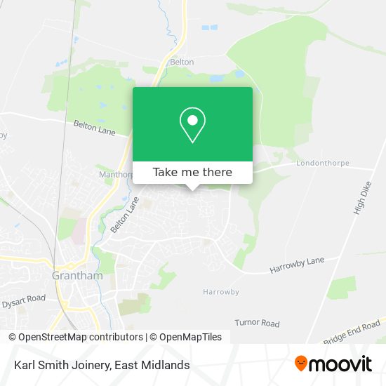 Karl Smith Joinery map