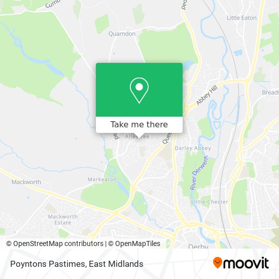 Poyntons Pastimes map