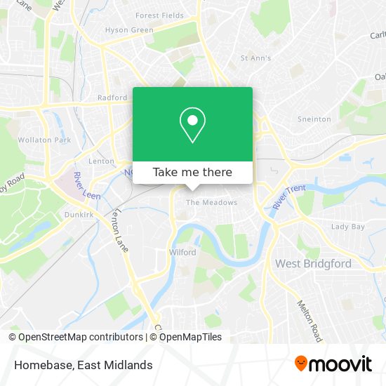 Homebase map