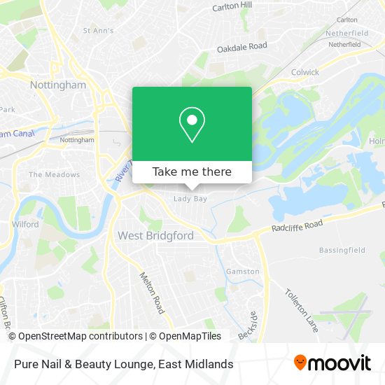 Pure Nail & Beauty Lounge map