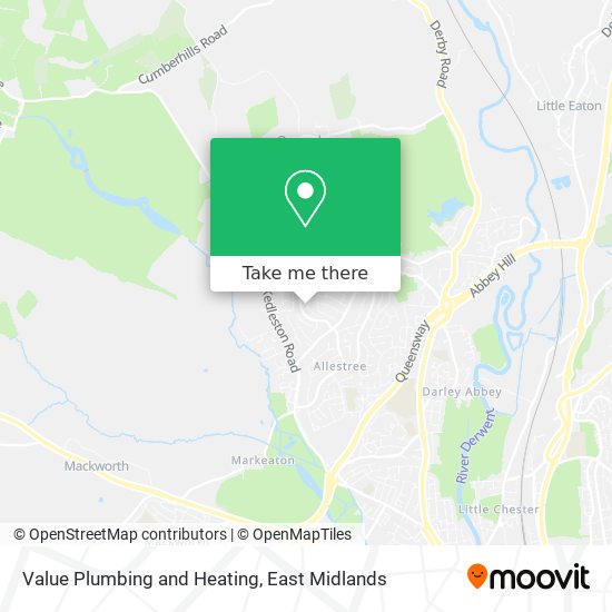 Value Plumbing and Heating map