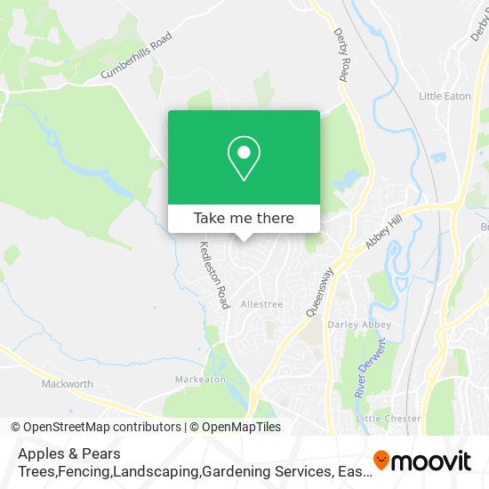 Apples & Pears Trees,Fencing,Landscaping,Gardening Services map
