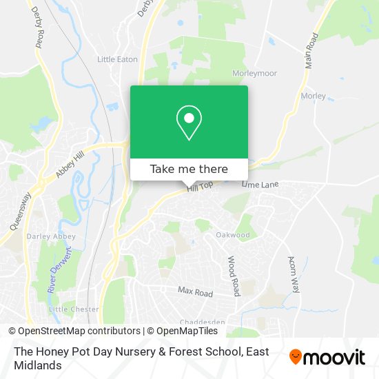 The Honey Pot Day Nursery & Forest School map