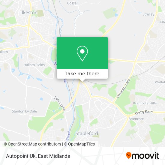 Autopoint Uk map