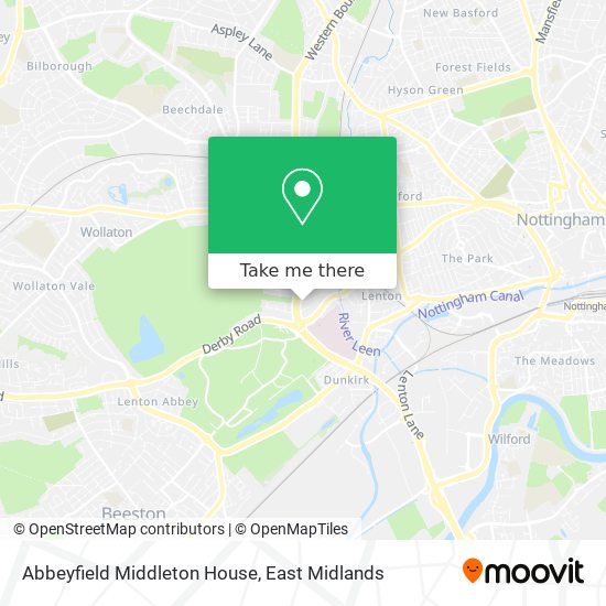 Abbeyfield Middleton House map