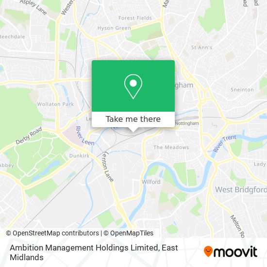 Ambition Management Holdings Limited map