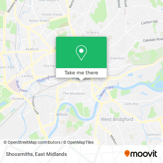 Shoosmiths map