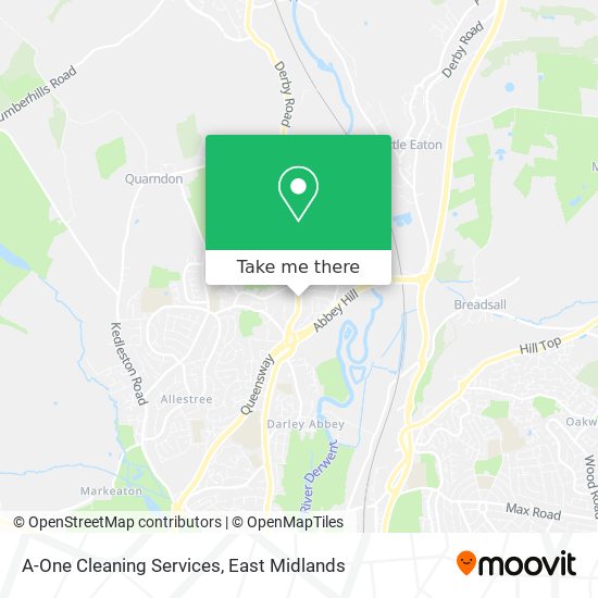 A-One Cleaning Services map
