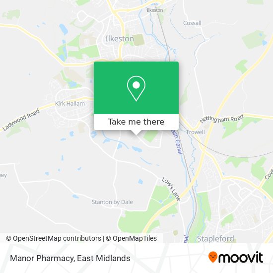 Manor Pharmacy map