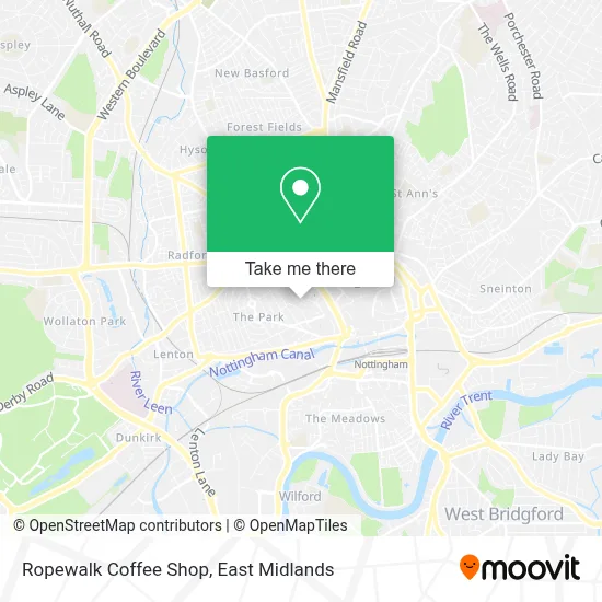 Ropewalk Coffee Shop map