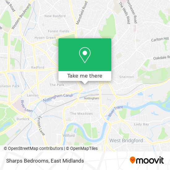 Sharps Bedrooms map