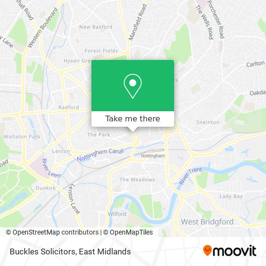 Buckles Solicitors map