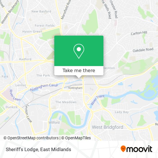 Sheriff's Lodge map