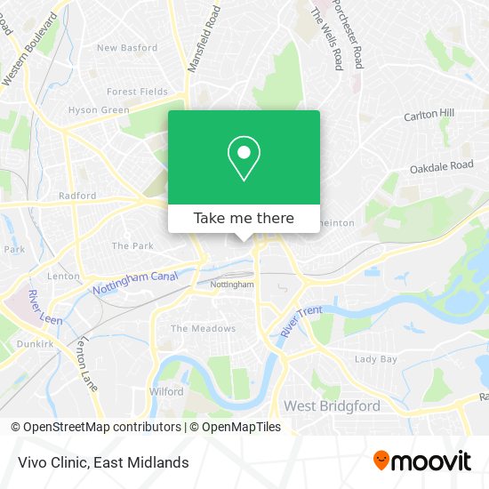 Vivo Clinic map