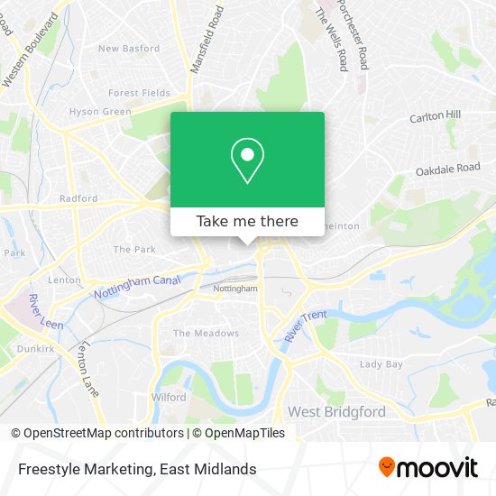 Freestyle Marketing map