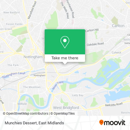 Munchies Dessert map