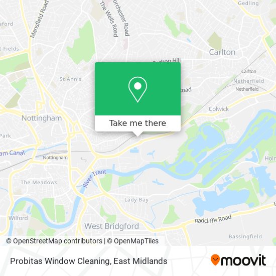 Probitas Window Cleaning map