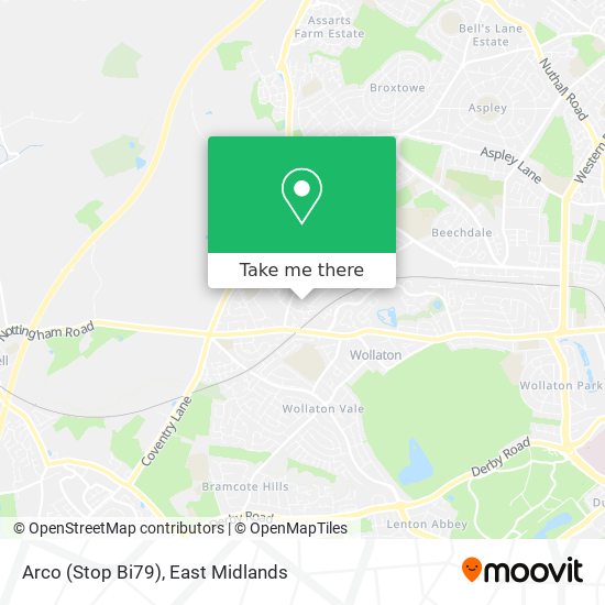 Arco (Stop Bi79) map