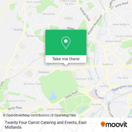 Twenty Four Carrot Catering and Events map