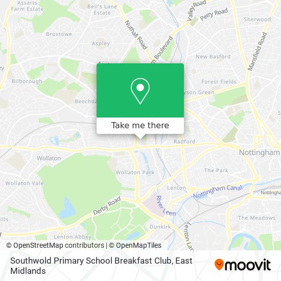 Southwold Primary School Breakfast Club map