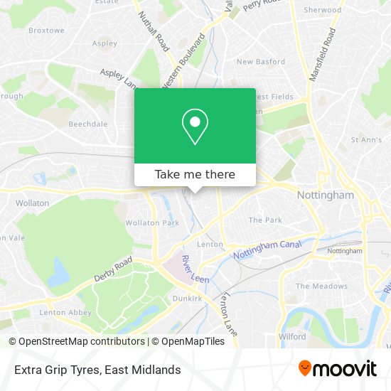 Extra Grip Tyres map