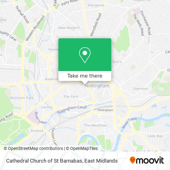 Cathedral Church of St Barnabas map