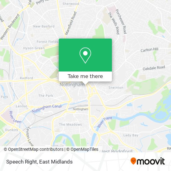 Speech Right map