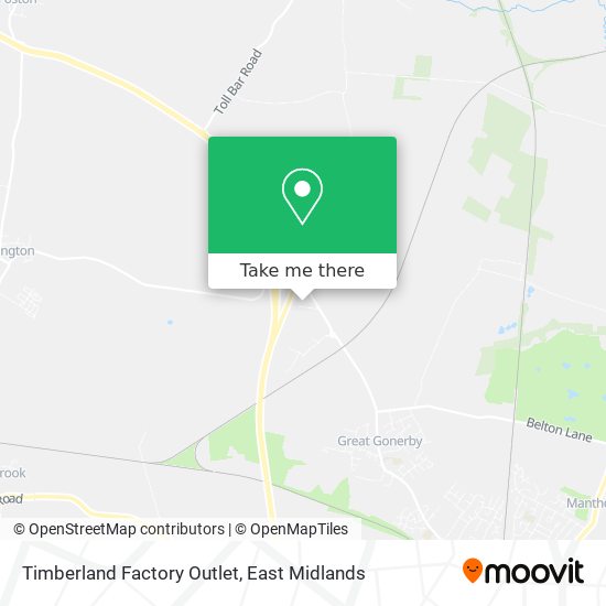 Timberland Factory Outlet map