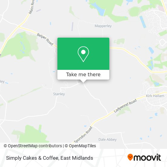 Simply Cakes & Coffee map