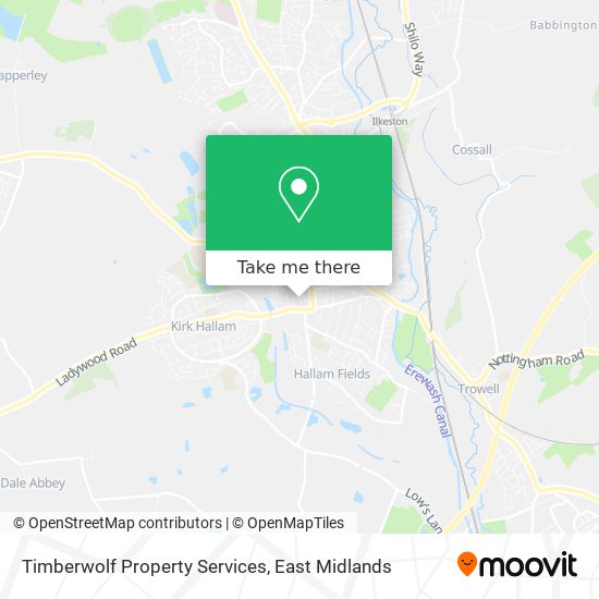 Timberwolf Property Services map