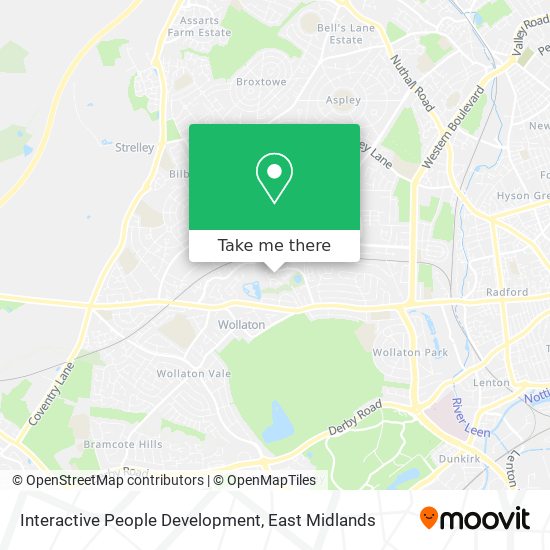 Interactive People Development map
